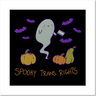 Spooky Trans Rights Posters and Art